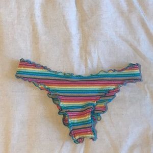 Vitamin A Rainbow Cheeky Bikini Bottom